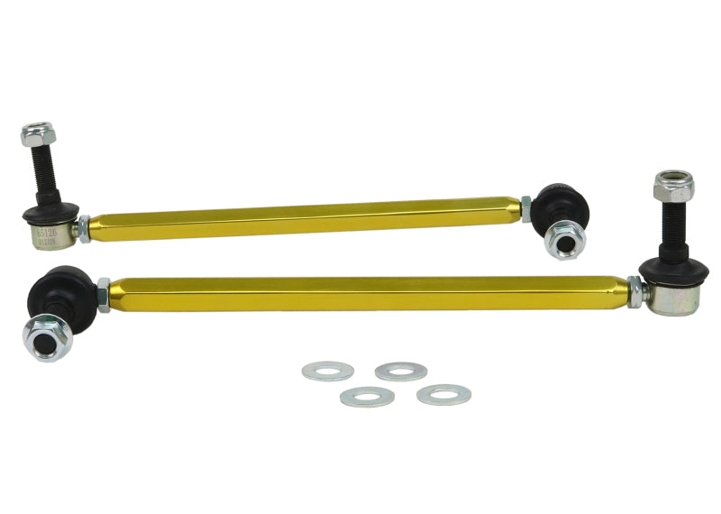 Whiteline Universal Sway Bar - Link Assembly Heavy Duty 310mm-335mm Adjustable Steel Ball Whiteline Sway Bar Endlinks AXOPROS