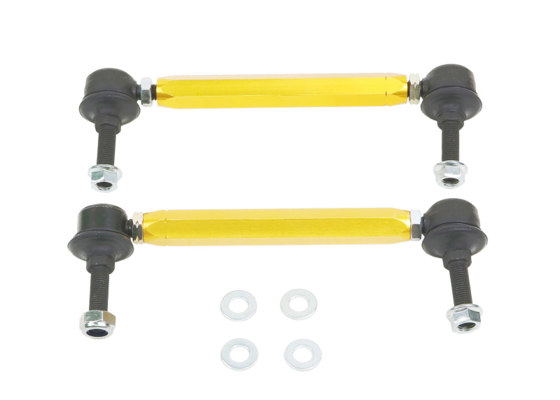 Whiteline Universal Swaybar Link Kit-Heavy Duty Adj Steel Ball w/ 10mm Ball/Ball Whiteline Sway Bar Endlinks AXOPROS