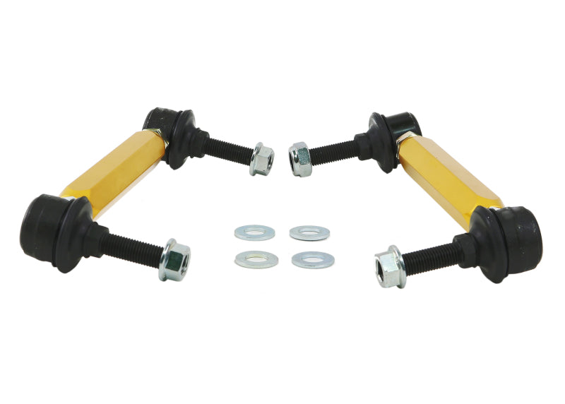 Whiteline Universal Swaybar Link Kit-Heavy Duty Adjustable Ball Joint Whiteline Sway Bar Endlinks AXOPROS
