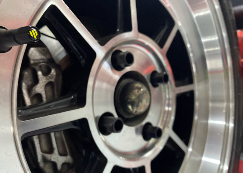 Whiteline Valve Caps(Set of 4) Whiteline Valve Stems  AXOPROS