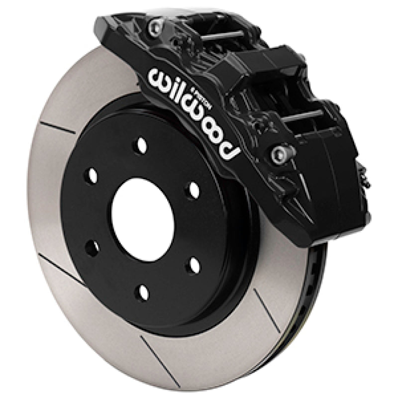 Wilwood 2021 Ford F-150 Raptor Aero6-DM Front Brake Kit - Slotted Wilwood Big Brake Kits AXOPROS