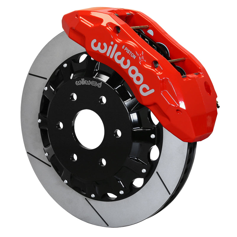 Wilwood 21-22 RAM 1500 TRX TX6R Red Front Big Brake Kit - 16.00x1.36 Wilwood Big Brake Kits AXOPROS