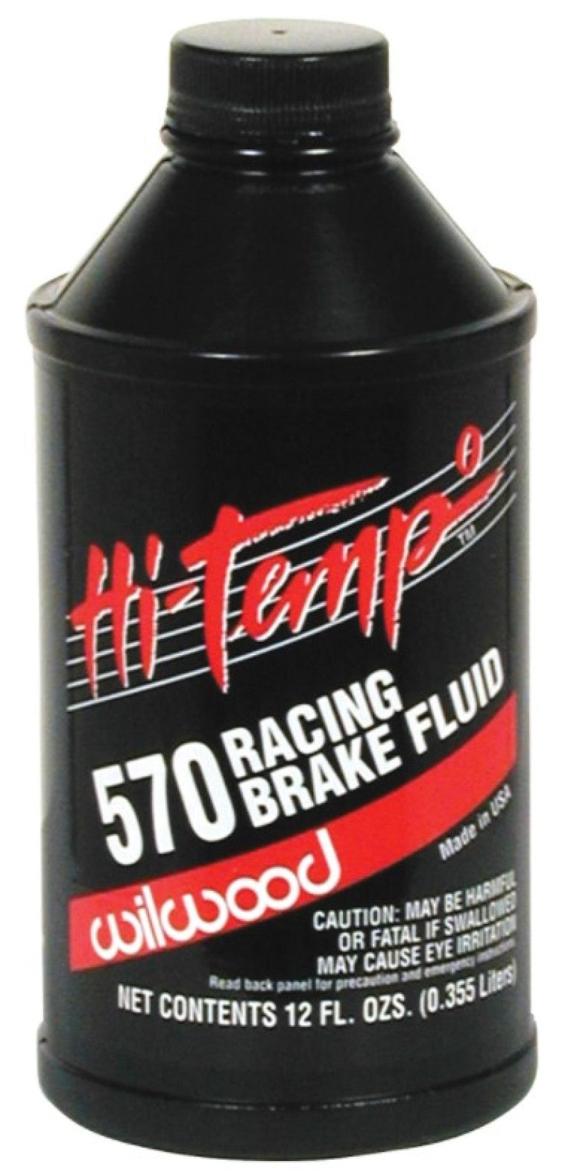 Wilwood 570 Brake Fluid - 12 oz Bottle (ea) Wilwood Brake Fluid AXOPROS