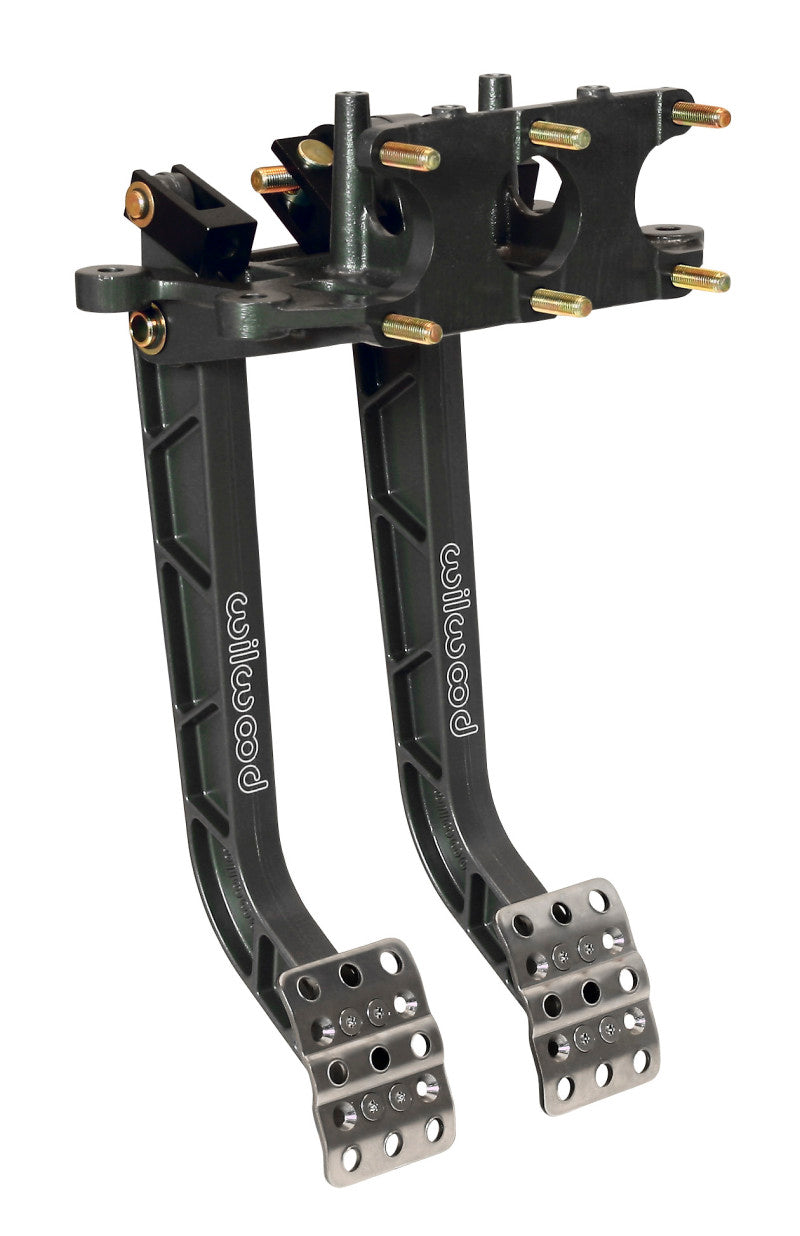 Wilwood Adjustable Dual Pedal - Brake / Clutch - Rev. Swing Mount - 6.25:1 Wilwood Pedals AXOPROS