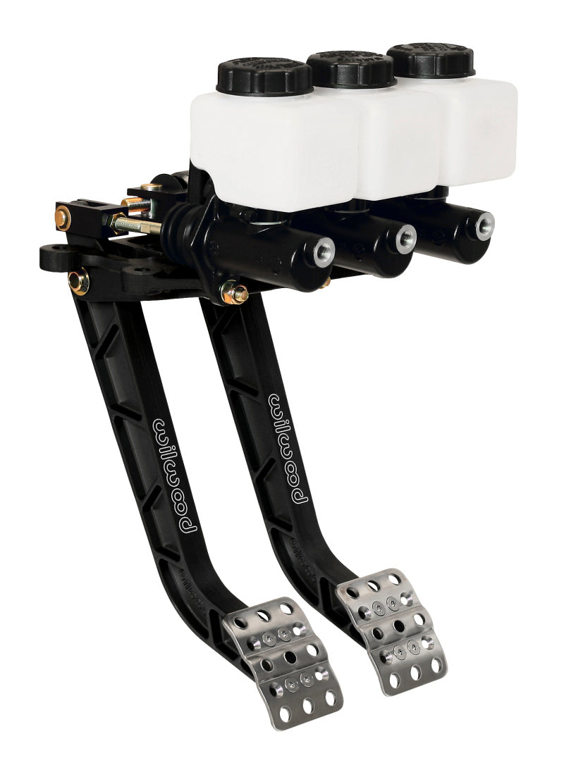 Wilwood Adjustable Dual Pedal - Brake / Clutch - Rev. Swing Mount - 6.25:1 Wilwood Pedals AXOPROS