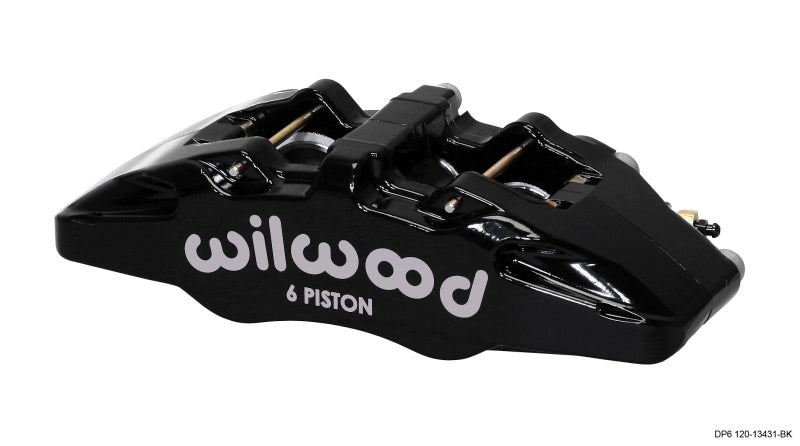 Wilwood Caliper-Forged Dynapro 6 5.25in Mount-L/H 1.62/1.38in/1.38in Pistons .38in Disc Wilwood Brake Calipers - Perf AXOPROS