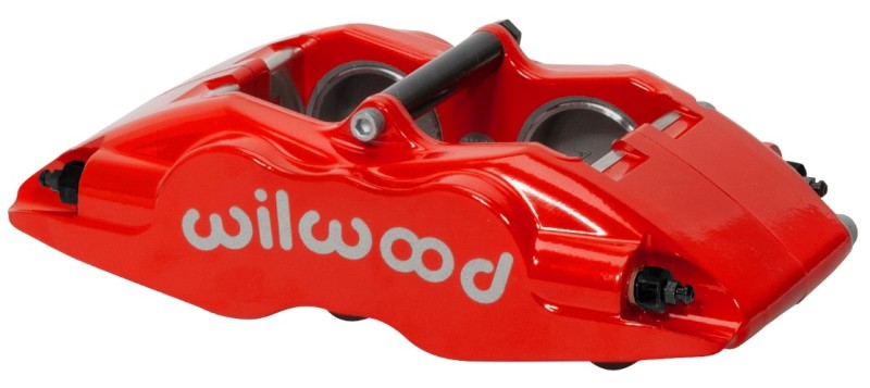 Wilwood Caliper-Forged Superlite 1.38in Pistons 1.25in Disc Red Wilwood Brake Calipers - Perf AXOPROS