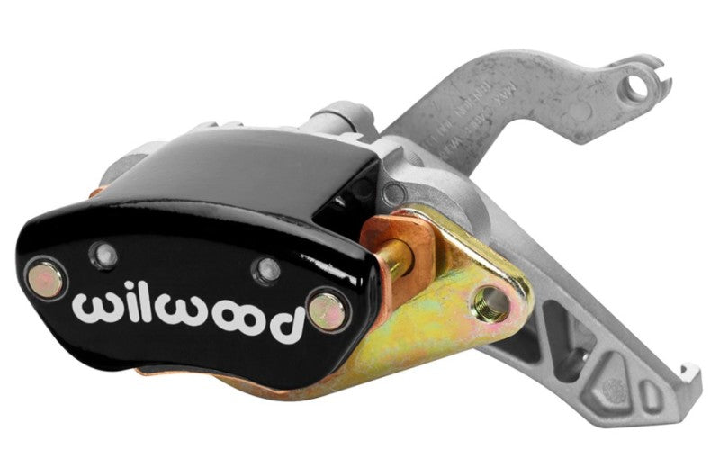 Wilwood Caliper-MC4 Mechanical-L/H - Black w/ Logo 1.19in Piston .81in Disc Wilwood Brake Calipers - Perf AXOPROS