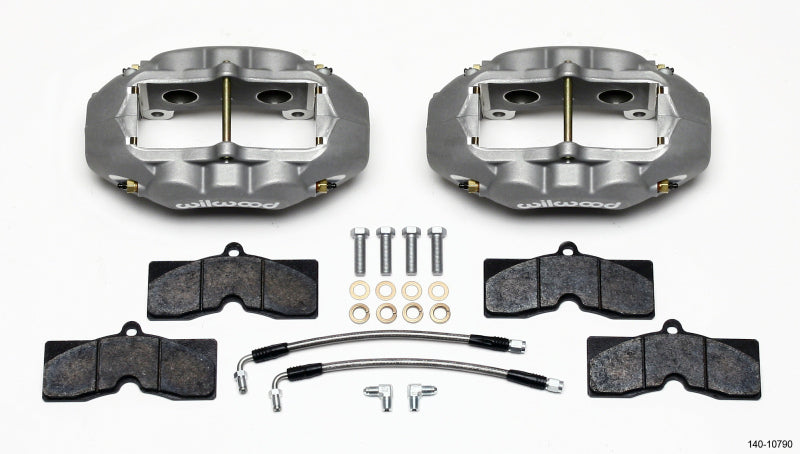 Wilwood D8-4 Rear Caliper Kit Clear Corvette C2 / C3 65-82 Wilwood Big Brake Kits AXOPROS