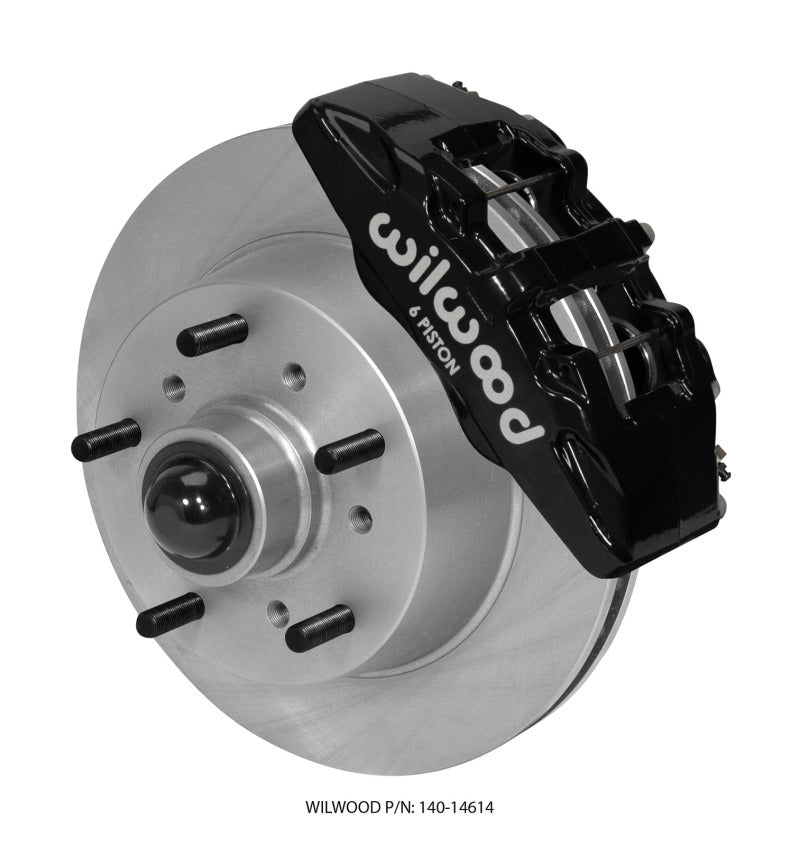Wilwood Dynapro 6 Front Kit 11.75 Rotor Black 68-72 Ford F100 Wilwood Big Brake Kits AXOPROS