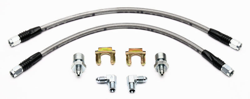 Wilwood Flexline Kit 18in Domestic Wilwood Brake Line Kits AXOPROS