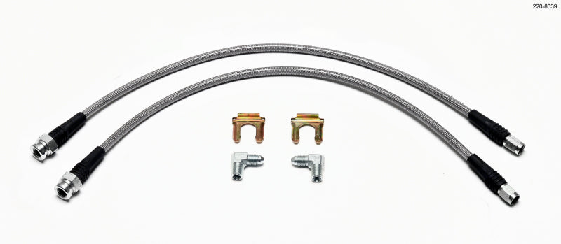 Wilwood Flexline Kit 1999 1/2-2003 Golf IV Wilwood Brake Line Kits AXOPROS