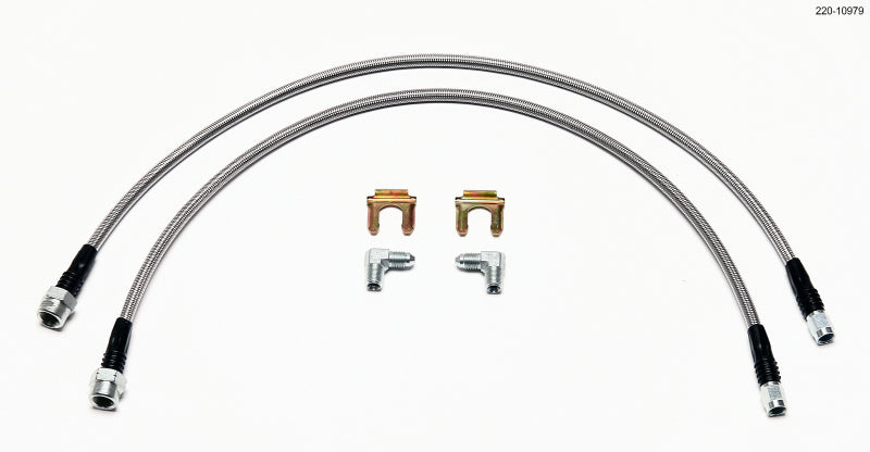 Wilwood Flexline Kit 2007-2011 1500 / 2500 GM Front 14.25in Kit Wilwood Brake Line Kits AXOPROS