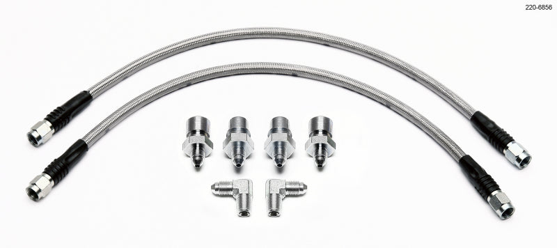 Wilwood Flexline Kit 93-02 Camaro w/Forged Dynalite Rear Caliper Wilwood Brake Line Kits AXOPROS
