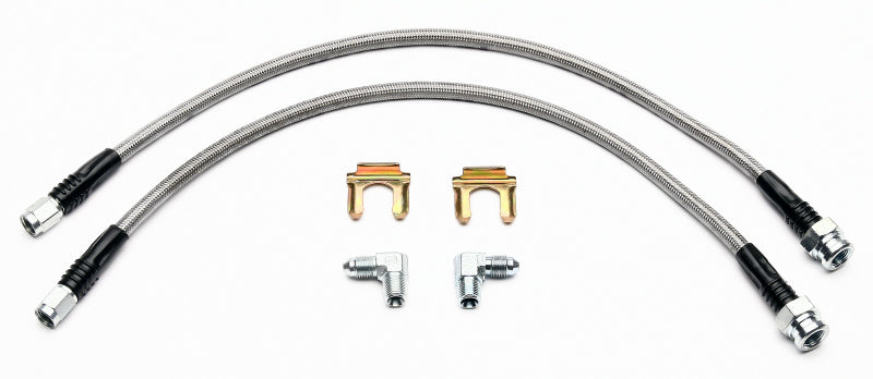 Wilwood Flexline Kit 97-04 Corvette w/ SL4 SL6 or W4/6A Front Caliper Wilwood Brake Line Kits AXOPROS