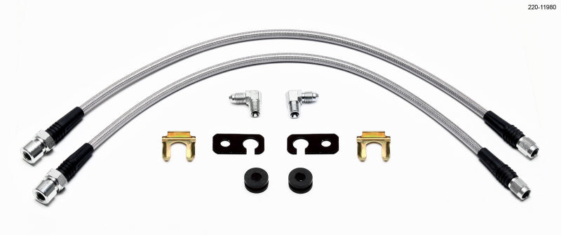 Wilwood Flexline Kit Civic 2006-up Front Wilwood Brake Line Kits AXOPROS