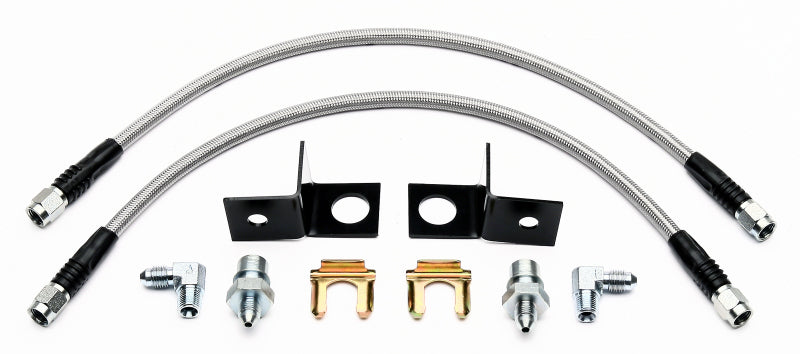 Wilwood Flexline Kit Rear 2005-06 Ford Mustang w/ DL Caliper Wilwood Brake Line Kits AXOPROS