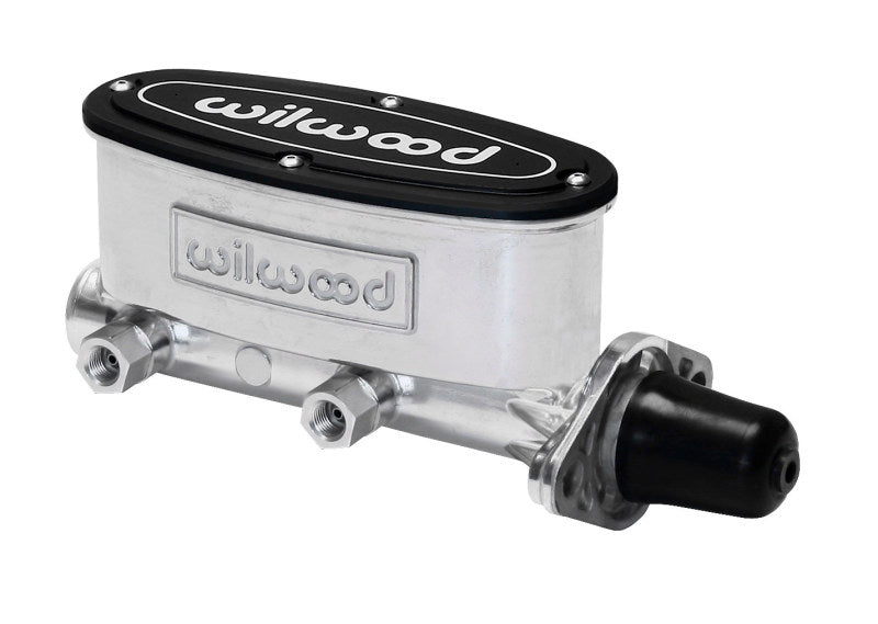 Wilwood High Volume Tandem Master Cylinder - 1 1/8in Bore Ball Burnished Wilwood Brake Master Cylinder AXOPROS