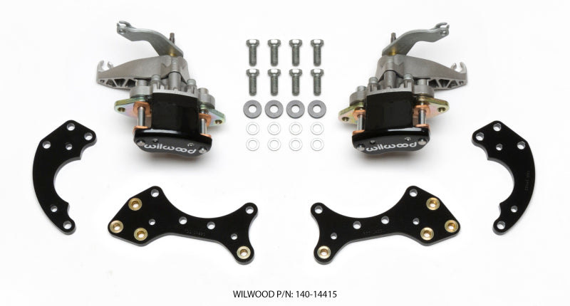 Wilwood P/S Retrofit Kit w/MC4 P-Brake Forged Dynalite Pro Street 12.19in Rear Kits Wilwood Big Brake Kits AXOPROS