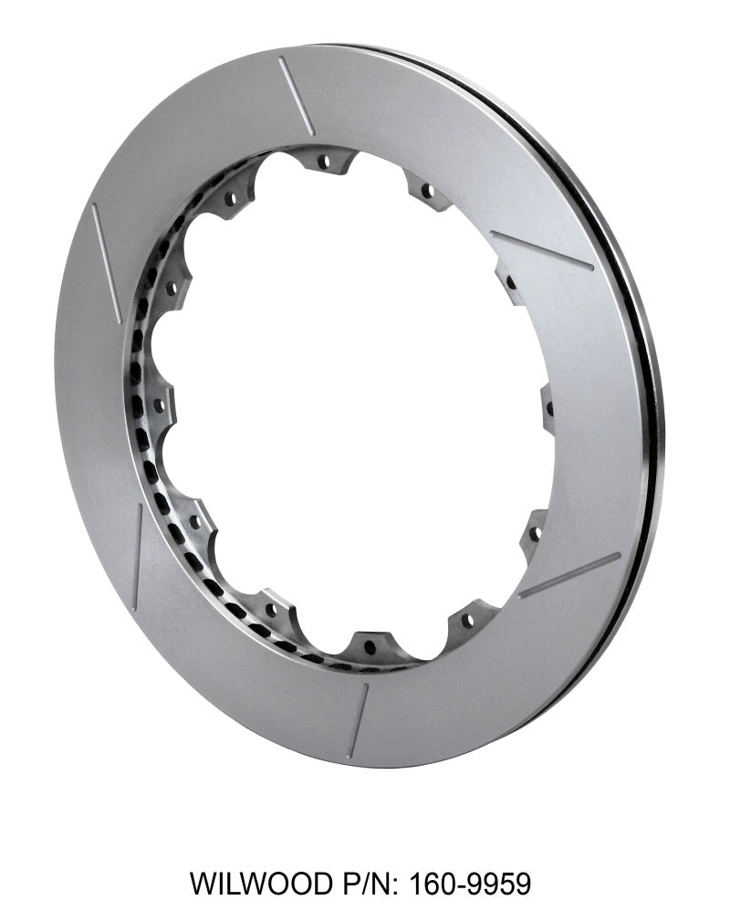 Wilwood Rotor-GT48 Vented Iron-RH 12.88 x .810 - 12 on 8.75in Wilwood Brake Rotors - 2 Piece AXOPROS