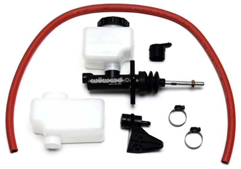Wilwood Short Remote M/C Kit 13/16in Bore 3/8in-24 Banjo Outlet Wilwood Brake Master Cylinder AXOPROS
