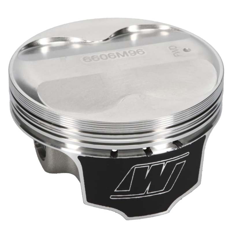 Wiseco Nissan 04 350Z VQ35 4v Domed +7cc 96mm Piston Shelf Stock Kit Wiseco Piston Sets - Forged - 6cyl AXOPROS