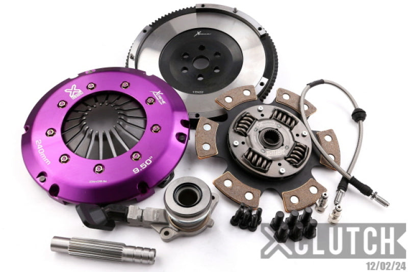 XClutch 13-18 Ford Focus ST 2.0L Stage 2R Extra HD Sprung Ceramic Clutch Kit XCLUTCH Clutch Kits - Single AXOPROS