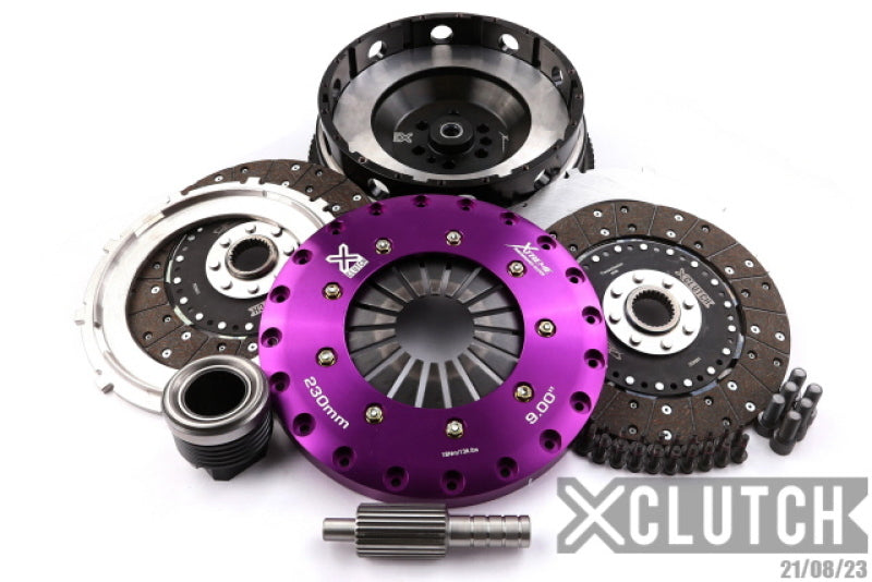 XClutch 15-18 BMW M3 Base 3.0L 9in Twin Solid Organic Clutch Kit XCLUTCH Clutch Kits - Multi AXOPROS