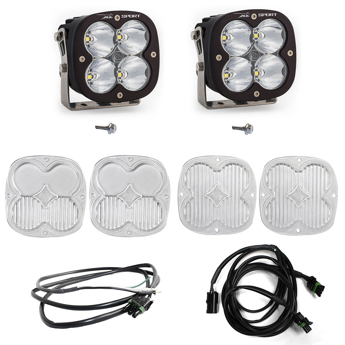 XL Sport A-Pillar Light Kit Baja Designs Auxiliary Light AXOPROS