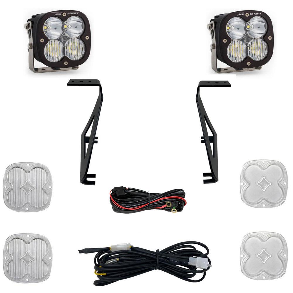 XL Sport A-Pillar Light Kit Baja Designs Auxiliary Light AXOPROS