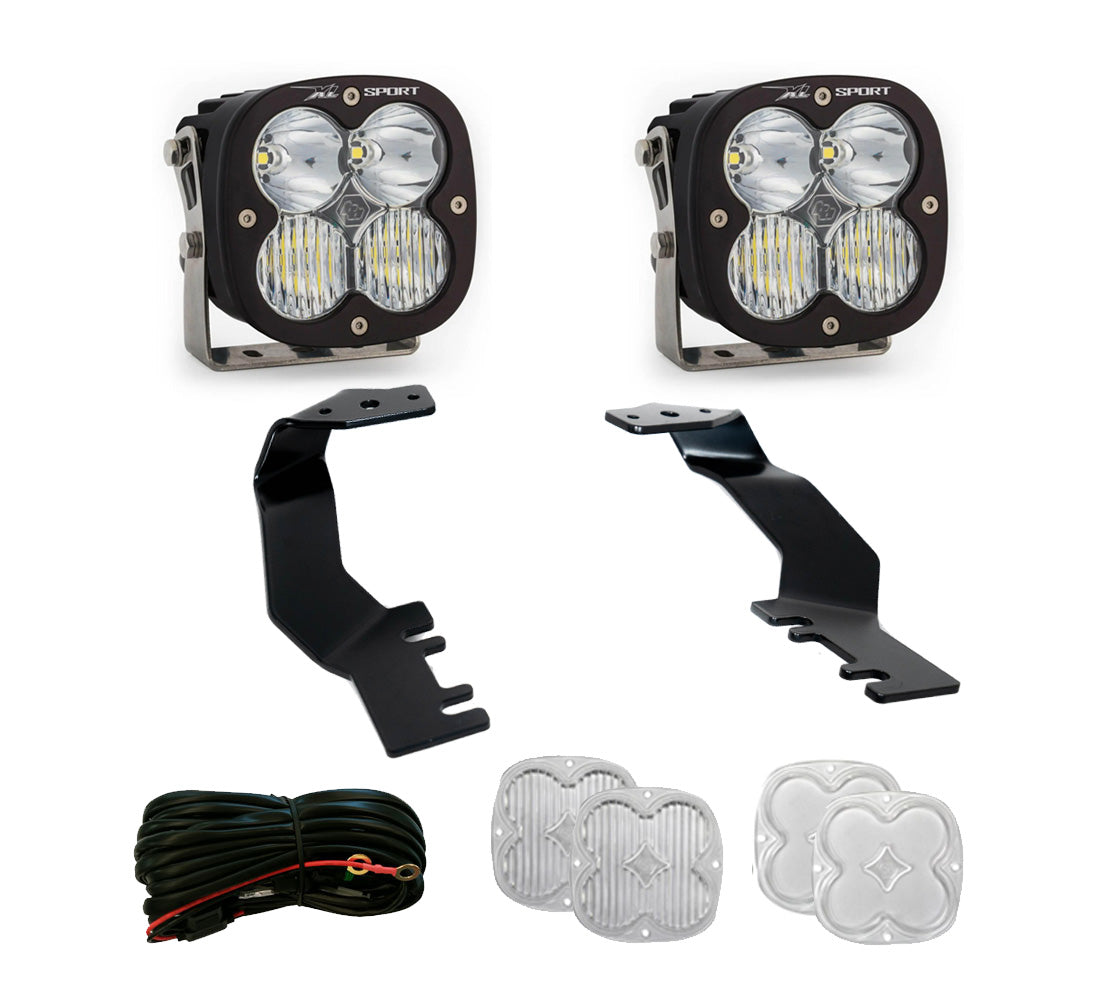 XL Sport A-Pillar Light Kit Baja Designs Auxiliary Light AXOPROS