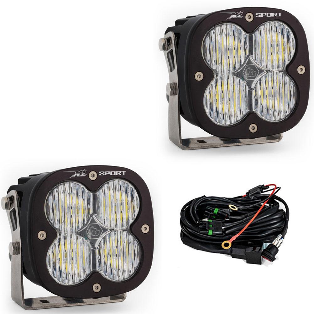 XL Sport LED Auxiliary Light Pod Pair Baja Designs Auxiliary Light AXOPROS