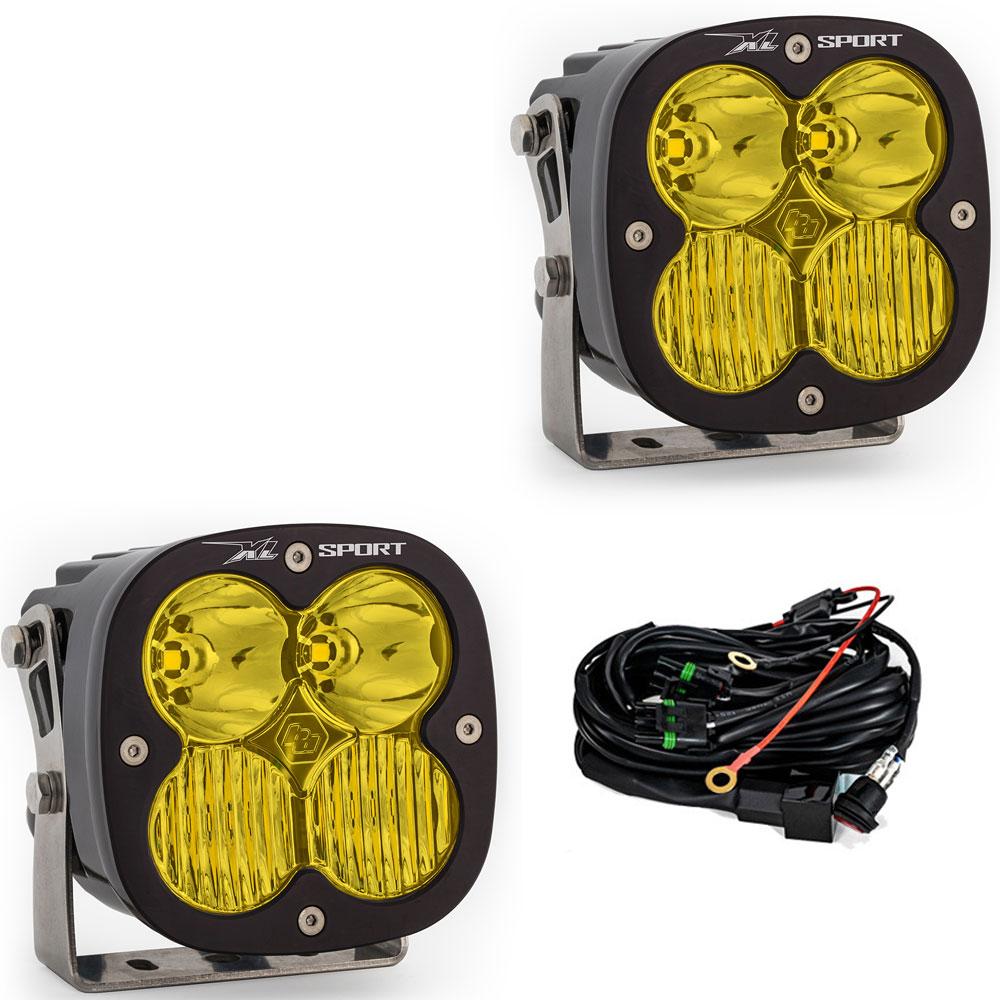 XL Sport LED Auxiliary Light Pod Pair Baja Designs Auxiliary Light AXOPROS