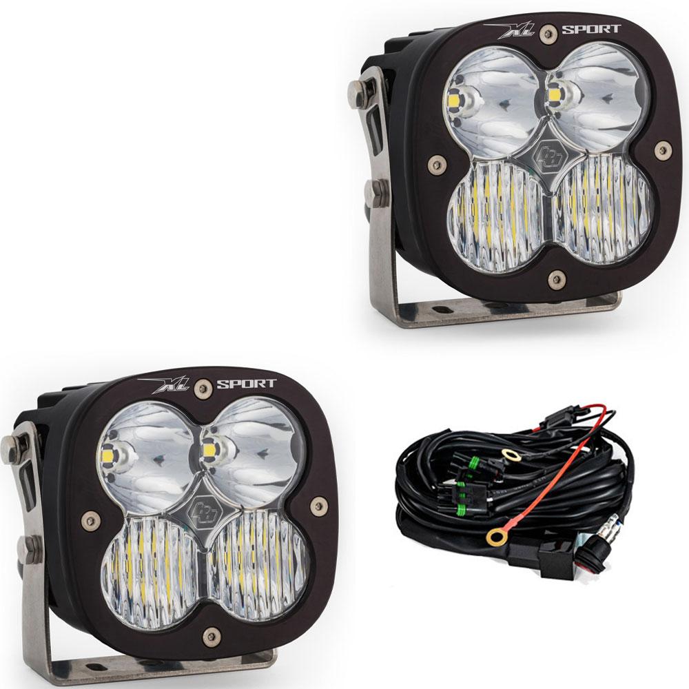 XL Sport LED Auxiliary Light Pod Pair Baja Designs Auxiliary Light AXOPROS