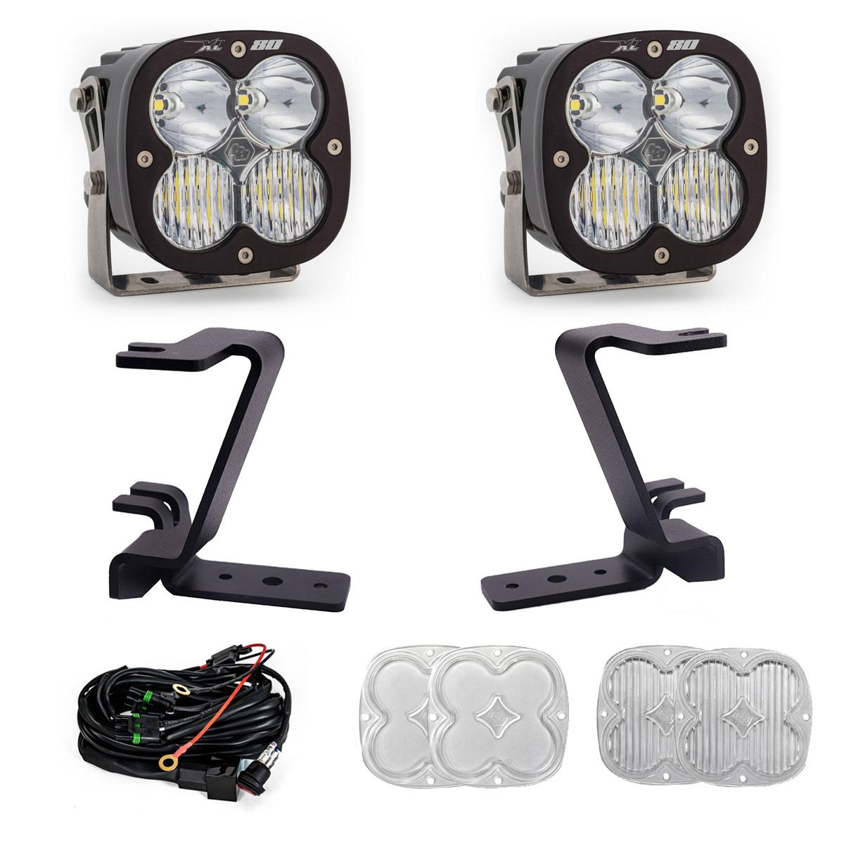 XL80 A-Pillar Light Kit Baja Designs Auxiliary Light AXOPROS