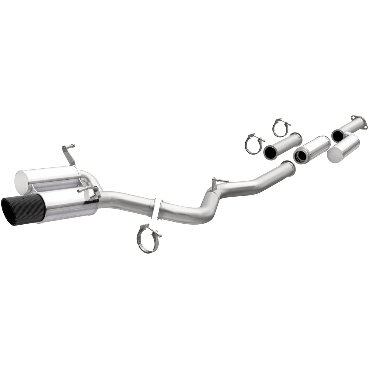XMOD Series Carbon Fiber Tips Cat-Back System MagnaFlow Exhaust Products Exhaust System Kit AXOPROS