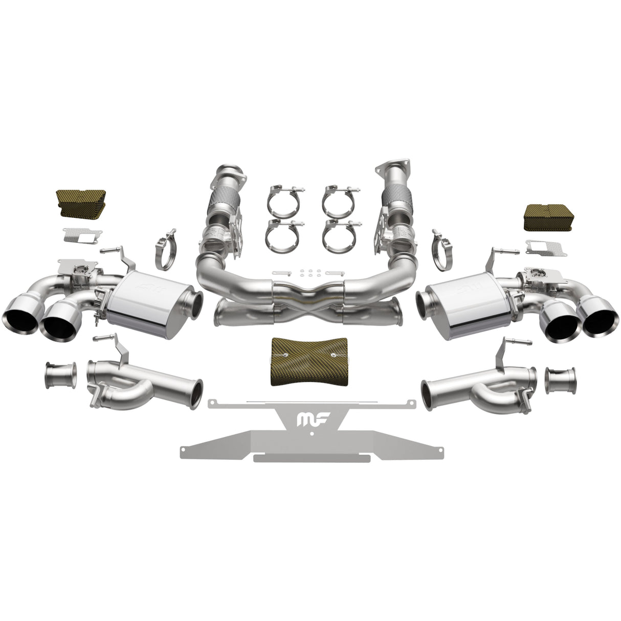 XMOD Series Stainless Cat-Back System MagnaFlow Exhaust Products Exhaust System Kit AXOPROS