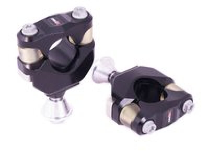 XTrig 02-23 Honda CRF 450 R/ 04-23 CRF 250 R PHDS Clamp Kit 28 mm. M12 - Black XTrig Clamps AXOPROS