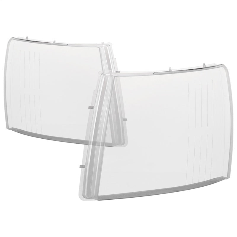 xTune 07-13 Chevrolet Silverado 1500 Headlight Lens (Pair) (HD-JH-CS07-LENS) SPYDER Headlights AXOPROS