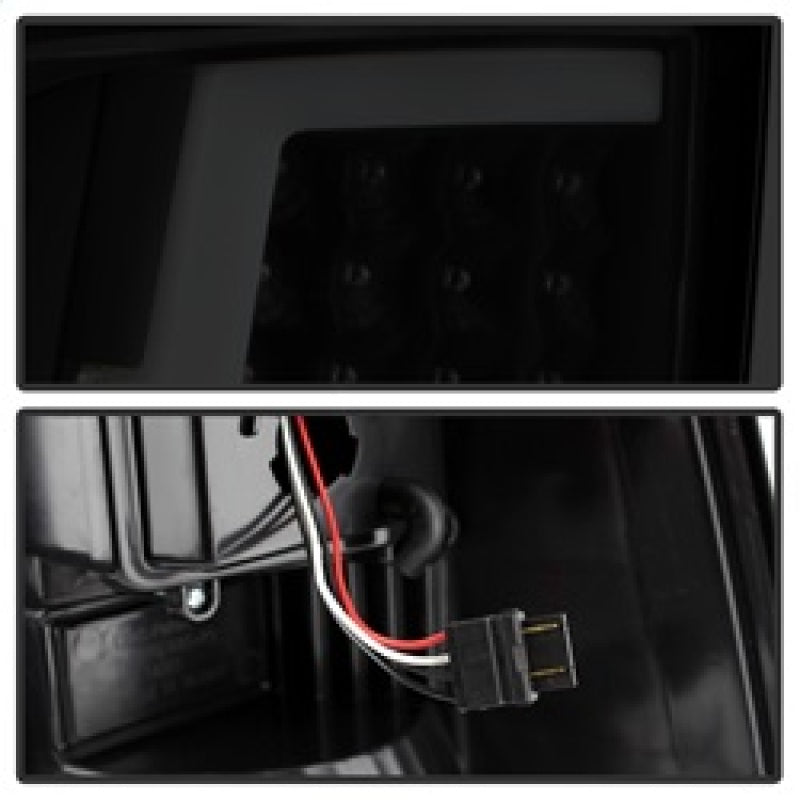 xTune 09-18 Dodge Ram 1500 LED Tail Lights - Black Smoke (ALT-ON-DR09-LBLED-BSM) SPYDER Tail Lights  AXOPROS