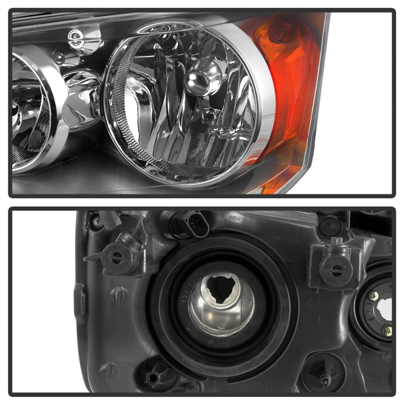 xTune 11-17 Dodge Grand Caravan OEM Style Headlights - Chrome (HD-JH-CHRTC08-AM-C) SPYDER Headlights AXOPROS