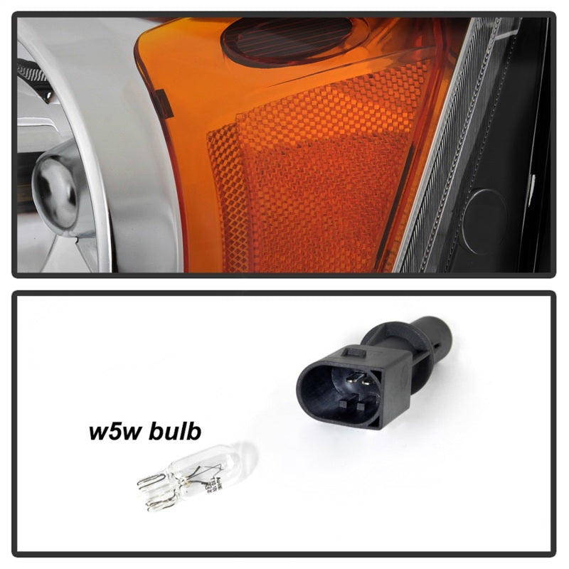 xTune 11-17 Dodge Grand Caravan OEM Style Headlights - Chrome (HD-JH-CHRTC08-AM-C) SPYDER Headlights AXOPROS