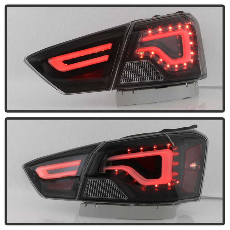 xTune 14-18 Chevy Impala (Excl 14-16 Limited) LED Tail Lights - Black Smoke (ALT-JH-CIM14-LBLED-BSM) SPYDER Tail Lights  AXOPROS