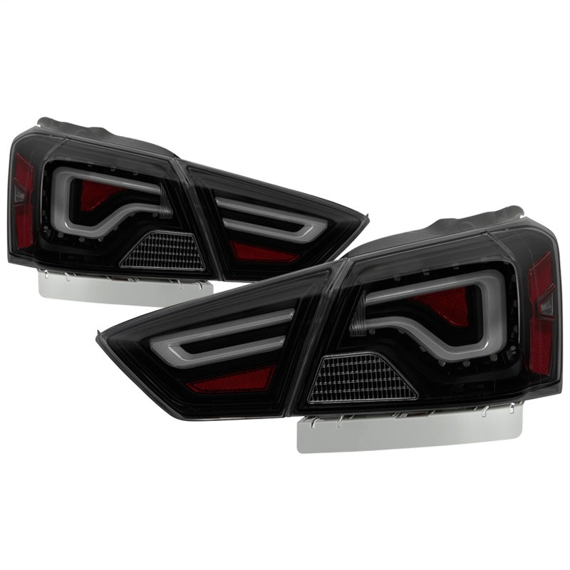 xTune 14-18 Chevy Impala (Excl 14-16 Limited) LED Tail Lights - Black Smoke (ALT-JH-CIM14-LBLED-BSM) SPYDER Tail Lights  AXOPROS