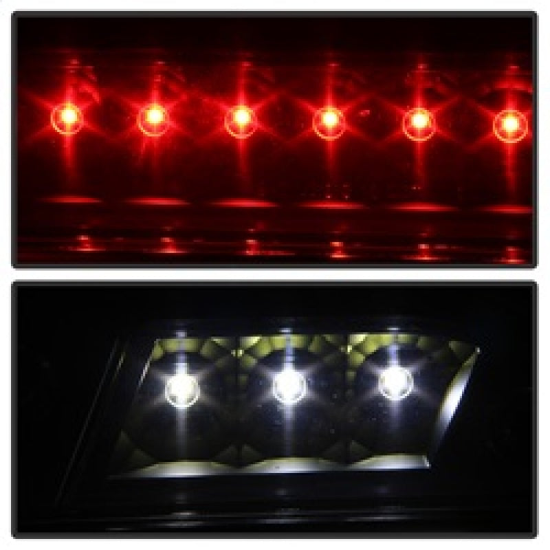 xTune 15-17 Ford F-150 (Not LED Brake/BLIS Tail Compat.)LED 3RD Brake Lght Blk BKL-JH-FF15015-LED-BK SPYDER Brake Lights AXOPROS