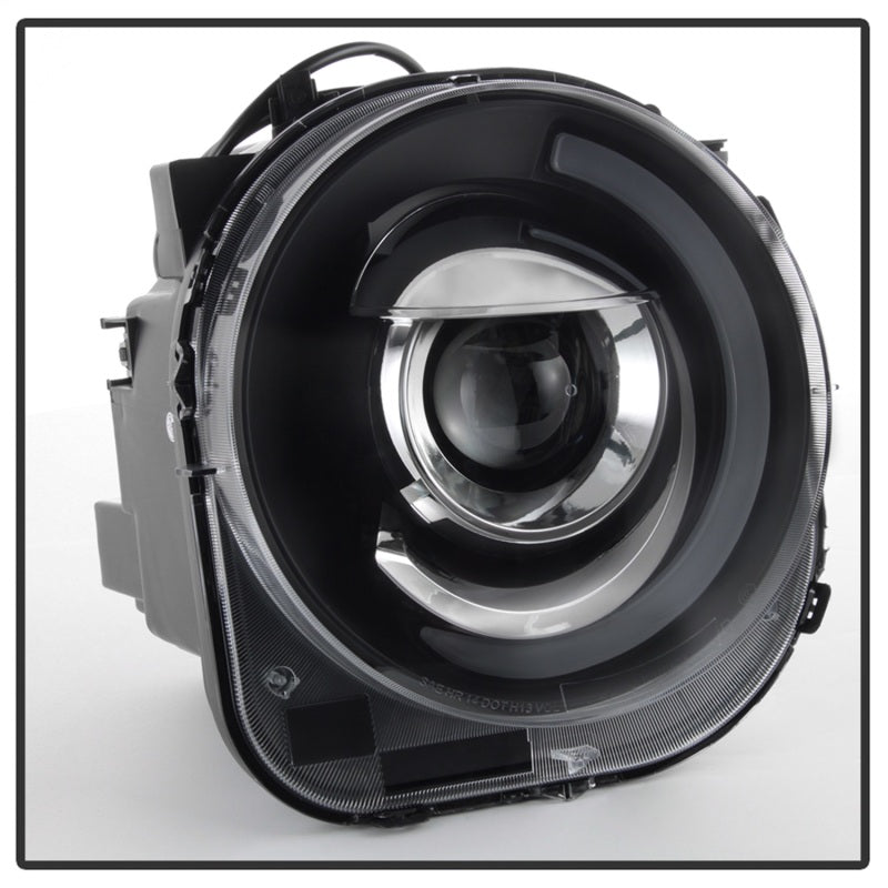 xTune 15-17 Jeep Renegade Light Bar DRL Projector Headlights -Black (PRO-JH-JREN-LBDRL-BK) SPYDER Headlights AXOPROS