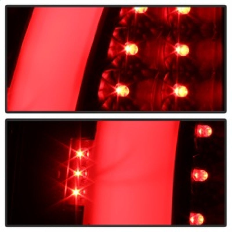 xTune 97-03 Ford F-150 Light Bar LED Tail Lights - Black Smoke (ALT-ON-FF15097-LBLED-BSM) SPYDER Tail Lights  AXOPROS