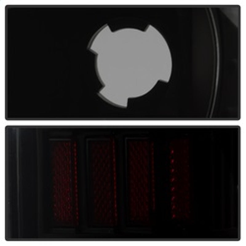 xTune 97-03 Ford F-150 Light Bar LED Tail Lights - Black Smoke (ALT-ON-FF15097-LBLED-BSM) SPYDER Tail Lights  AXOPROS