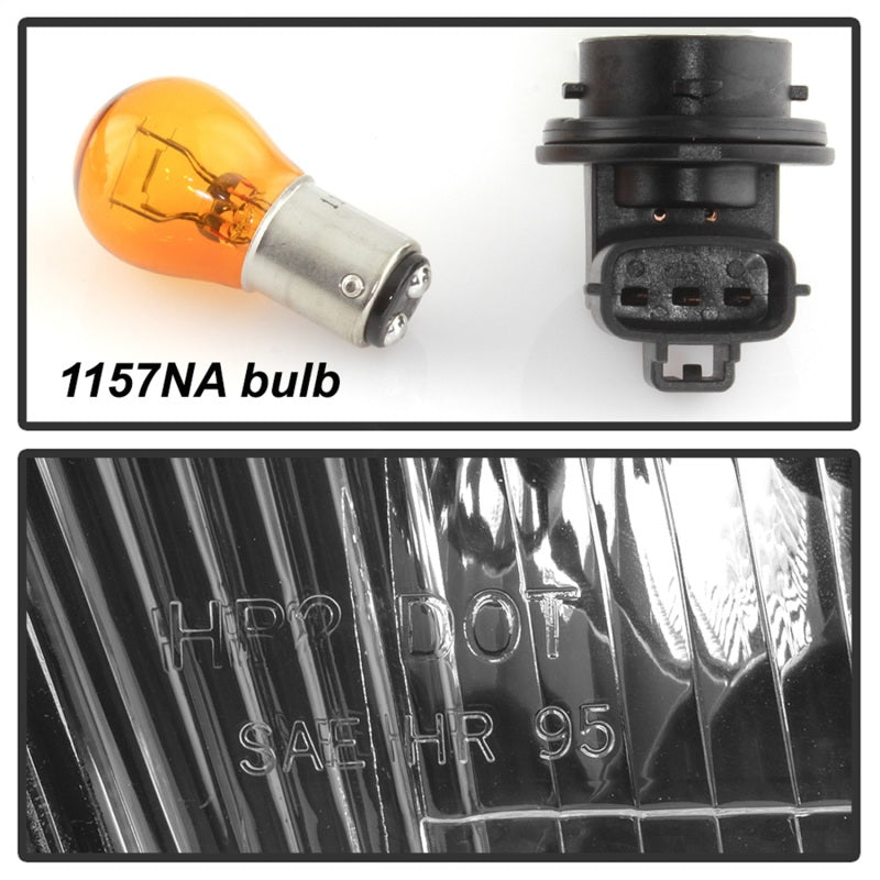 xTune 97-99 Toyota Camry 4pc OEM Style Headlights w/Corner Lights - Black (HD-JH-TCAM97-SET-BK) SPYDER Headlights AXOPROS