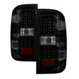 xTune Chevy 1500 14-16 / Silverado 2500HD/3500HD LED Tail Lights - Black Smoked ALT-JH-CS14-LED-BSM SPYDER Tail Lights  AXOPROS